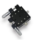 Motorized Rotary Positioning Stage For Precision Alignment 60 By 60 mm XY Axis Fine Tuning Micro Slide Table 49N Load 10 Micron Accuracy
