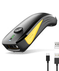 Upgraded Wireless QR Code Scanner For Inventory Management A Pocket Size Bluetooth And Two Point Four G Wireless Barcode Reader