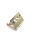 4 Pack One And A Half Inch Stripped Screw Hole Repair Kit for Doors with brass screws and metal plate