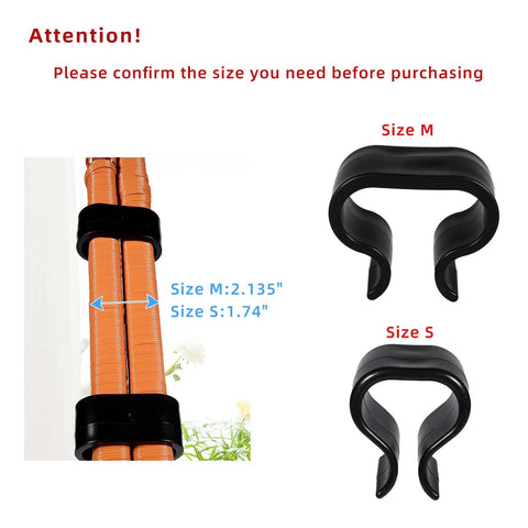 Outdoor Patio Furniture Alignment Clips Pack Of 10 Non Slip Rattan Sofa And Chair Fasteners for sectional sets size guide