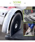 Pro Grade Beast 5 Inch Diamond Cutting Blade For Angle Grinders 5/8-11 Thread Turbo Continuous Rim Slant Protection Teeth