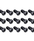 Top Tier M4x10mm Torx Machine Screws With T15 Drive Flat Countersunk Head 12.9 Grade Carbon Steel Heavy Duty Replacement Fasteners For Carbide Insert Cnc Lathe Tool Mounts 15 Bulk Pack in a arranged set.