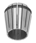 Heavy Duty 21 Millimeter Diameter Spring Collet Chuck For CNC Engraving Machine And Milling Lathe Made From Quenched Martensitic Steel workholding tool, showing detailed design and slotted structure.