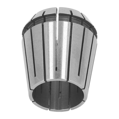 Heavy Duty 21 Millimeter Diameter Spring Collet Chuck For CNC Engraving Machine And Milling Lathe Made From Quenched Martensitic Steel workholding tool, showing detailed design and slotted structure.