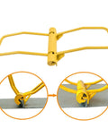 90 Degree Vertical Seam Locking Tool for Metal Roof Panels Hand Seamer shown with close-up on seam bending