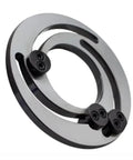 Heavy Duty Adjustable Soft Jaw Boring Ring For Cnc Lathe Chuck Machine Center Turning Tool Holder seen from angled view