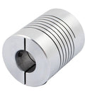10mm To 14mm Shaft Coupler Aluminum Alloy 40mm Length 32mm Diameter Stepper Motor Coupler For 3D Printer CNC Machine DIY