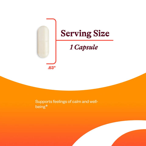 Lithium Orotate Brain Health Mineral Supplement For Focus And Memory Boost, Low Dose 5 Mg Lithium Per Serving capsule size