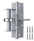 Heavy Duty Self Closing Spring Hinges For Doors And Gates No Brainer Install And Smooth Auto Close For Home And Commercial Use Sturdy Steel Construction Built To Last Reliable Hinged Hardware, steel spring hinge with screws