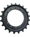 Heavy Duty Drive Sprocket Compatible With Ihi80nx And Ihisce Mini Excavator, black hardened steel, durable for rough jobsites