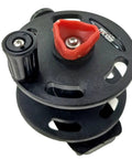 Universal Composite Speargun Reel 30M For Spearfishing Go To Reel That Fits Most Spearguns Black With Sliding Stainless Guide