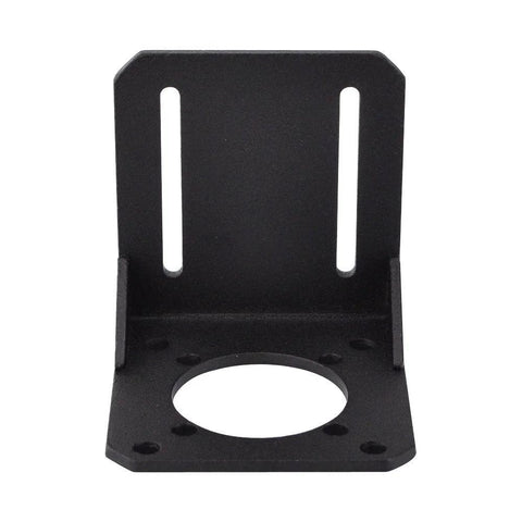 Alloy Steel Mounting Bracket For NEMA 23 Geared Stepper Motor ST M2 Economy Model With Extra Mounting Holes And Plastic Spray Finish
