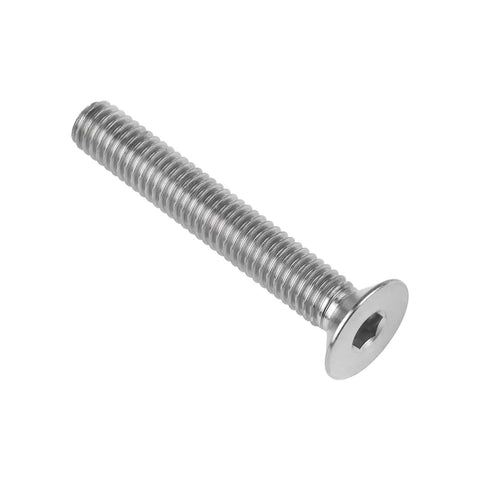 Titanium M6x40mm Countersunk Hex Socket Cap Screws Set - Flat Head Bolts, 12mm Head Diameter, DIN7991, for Bikes and DIY