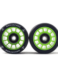 8 Pack Roller Skate Wheels 62mm X 42mm 90A High Rebound With Bearings And Mounting Tools ABEC 11-608 Installed For Indoor Or Outdoor Use
