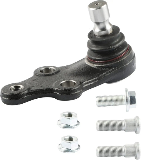 Heavy Duty Suspension Ball Joint With Forged High-Strength Construction For Smooth Operation Chloroprene Rubber Boots For Durability And Precision Micron-Toleranced Machining For Long-Lasting Steering Performance, black steel with bolts