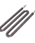 Heavy Duty Electric Finned Tubular Heater And Air Oven Heating Element With M12 Thread 220V 1Kw Up To 2500W Rapid Heat stainless steel coils