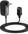 Get Your Gear Juiced Up With This Real Deal AC To DC Converter 12V 2A 24W Car Cigarette Lighter Socket Adapter Power Cable American Standard Plug, adapter with socket.