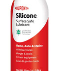 10 oz can of Silicone Lubricant With Teflon Fluoro Polymer For Non Metal Materials, used for rubber, plastic, and delicate surfaces