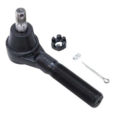 Front Seven Piece Suspension Kit For Ford E Series Vans E 250 E 350 E 450 With Tie Rods Replacement Parts For 1992 To 2005 Econoline Club Wagon And Super Duty Models front outer tie rod end with castle nut and cotter pin