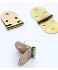 Heavy Duty 180 Degree Metal Folding Tabletop Hinges For Table And Cabinet, smooth 180 degree opening, galvanized finish