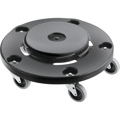 Replacement Casters For Brute Trash Bin Dollies Set Of 5 3 Inch Swivel Stem Wheels With 375 Lbs Capacity Per Set Compatible With FG264000BLA 2640