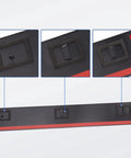 Close-up of adhesive backing on B Pillar Trim Door Molding For Front Passenger And Driver Side Outer Seal Compatible With 2008 2020 Dodge Grand Caravan And 2008 2016 Chrysler Town And Country Easy Install With No Tools And Strong Adhesive Tape Replacement Parts 5020664AA 5020665AA