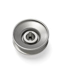 V Groove Drive Pulley For Power Transmission All Purpose Steel Pulley Two Point Five Inch Outer Diameter Five Eighth Inch Inner Bore
