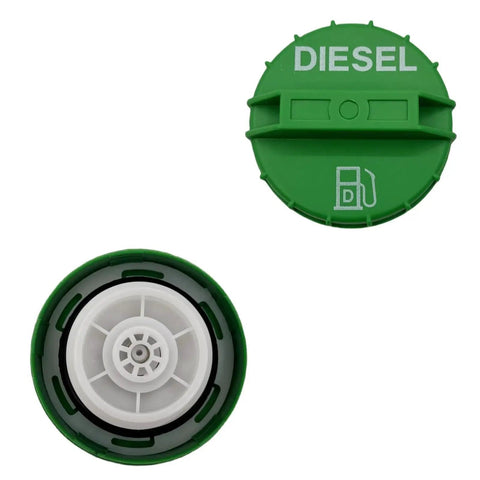 Two Pack Green Fuel Fill Cap Compatible With Bobcat Excavators And Loaders From 319 To E16 Fits 6661114 6910114 7113340 6698505 6665423