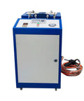 Heavy Duty Polyurethane Foam Spray Machine For Roof And Wall Insulation Featuring Fast Cure And Flawless Coating Coverage Built Like A Tank For Smooth Jobsite Execution, front view showing control panel and hose.