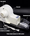 Wind Tunnel Wing Lift Demonstrator Kit with Hands On Physics Experiments and Gas Convection Studies, fan switches, and controls