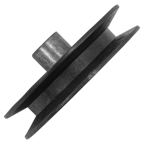 Top Notch 532194326 Mower Drive Pulley V-Idler Tensioner for Ground Drive Systems, 89.3mm outer diameter, heavy duty design.