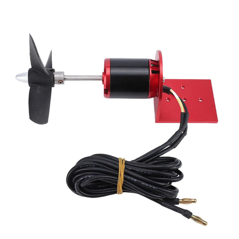 Underwater Thruster 6kg Thrust Brushless Motor For RC Boats With 3 Blade Propeller Lightweight Aluminum Alloy Build Sealed Waterproof Housing