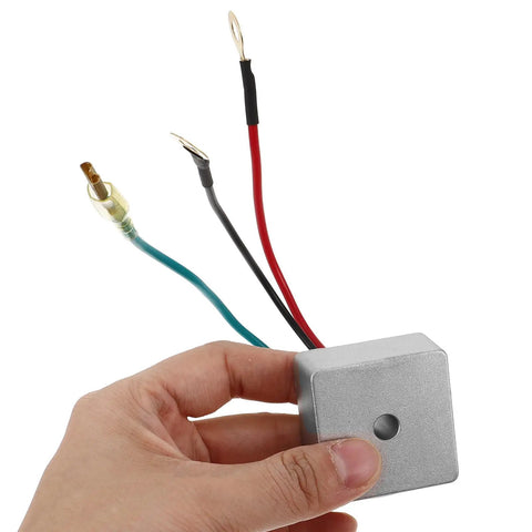 Voltage Regulator Replacement For Golf Carts High Efficiency Rectifier With Adjustable Auto Voltage Regulation Stable Power Conversion And Plug And Play Easy Install For Electric Cart Parts in hand