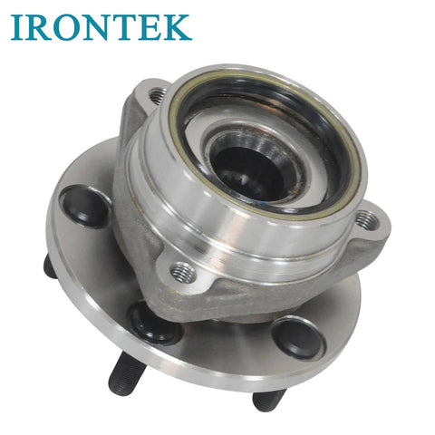 Front Wheel Bearing And Hub Assembly For Jeep Cherokee 1984 To 1989 Comanche 1986 To 1989 Wagoneer 1984 To 1989 And Wrangler 1987 To 1989 4WD With 5 Lugs 513107 Replacement Fits Front Driver Or Passenger Side, close-up view