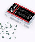 Dope Mylar Film Capacitor Kit With 700 Pieces And 24 Values From 0.22nF To 470nF At 100V Tolerance 5 Percent in reusable case