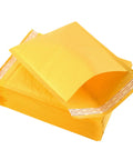 Lightweight 5x8 Inch Bubble Mailers Pack Of 30 Self Seal Padded Envelopes for Shipping, showcases kraft exterior and open flap view.