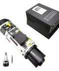 ATC Air Cooled Spindle Motor 9KW Workhorse With ISO30 Tool Holder, Automatic Tool Change, CNC Milling Spindle, VFD Inverter, 220V Single Phase