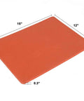 12x15 Inch Heavy Duty Silicone Heat Press Pad Replacement For Heat Transfer Machines Non Toxic Odorless Pad With Flat Surface Durable 0.315 Inch