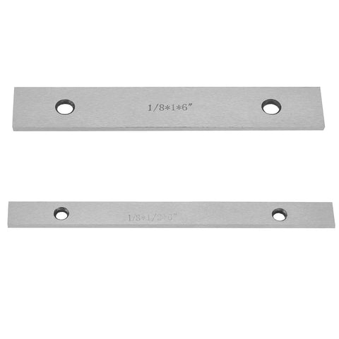 10 Pairs 1/8 X 6 Inch Machinist Parallels Set, Pro Grade Heavy Duty Steel Parallel Bars With 2 Holes, Hardened Precision Straightedge Blocks, Built To Last From 1/2 Inch To 1-5/8 Inch