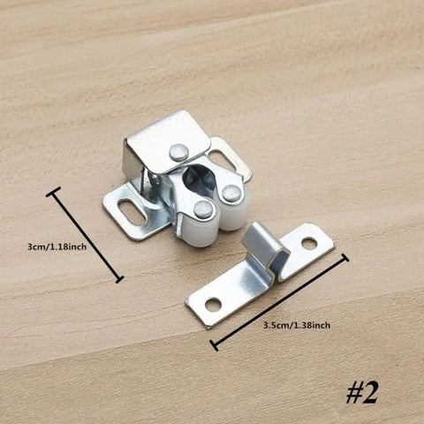 Four Piece Cabinet Door Catches Featuring Bulletproof Magnetic Dampers And Adjustable Metal Mounts For Kitchens And Wardrobes With A Dead Simple Install That Delivers Slick Soft Close Action Every Time, zinc metal catches with dimensions.