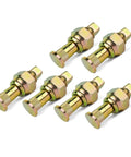 Sweet 6PC Wheel Nuts Stud Kit Fits Rear Left Side For Isuzu NPR NPR HD NQR NRR Trucks Replaces 8-97147-614-2 And 8-97359-810-0 Plugs Right In gold studs