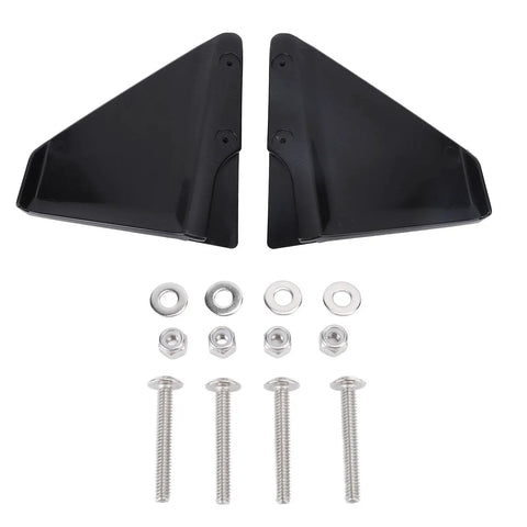 Hydrofoil Stabilizer Fins For 50 To 300 HP Outboard Motors Drag Reduction And Bow Rise Elimination Boost Boat Handling Speed Stability And Safety