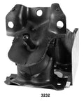 Engine Mount And Transmission Mount Kit For Yukon Tahoe Silverado Sierra 07 To 13 Front Left And Right Engine Mounts Plus Rear Transmission Mount Fits Chevy GMC Trucks 1500 2500 3500, black metal mount