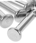 Close-up of 10 Pack Stainless Steel Clevis Pins M3x16 M3x20 Flat Head Single Hole Clamps For Scaffolding And Machinery Heavy Duty Rigging Hardware No Sweat Setup Tough As Nails Industrial Build.