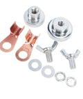 Rugged Magnetic Grounding Clamp Built With Strong Brass And Stainless Steel For Welding Jobs. Brass fittings and steel connectors for welding.