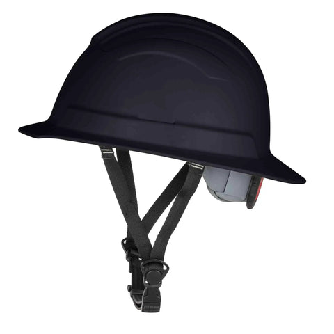 Rock Solid Type 2 Full Brim Non Vented Hard Hat Built Like A Tank Meets Ansi Z89 1 Class E Specs Delivering Straight Up Head Protection For Construction Crews And Tradesmen