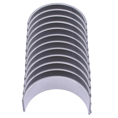 Stack of bearings from Crankshaft Thrust Main Bearing And Connecting Rod Bearing Kit For GM V6 Engines 3.6L 3.0L