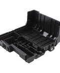 Hella Rugged Under Hood Fuse Block Upper Cover Replacement For Chevy Silverado Sierra Tahoe Suburban Gmc Cadillac Hummer Ev Truck Suv Socket Protector Plate showing a durable black plastic fuse box lid.