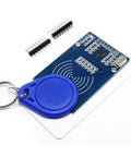 Mifare RC522 RFID Kit For Arduino And Raspberry Pi 3 Pack MFRC522 Card Reader Modules With S50 Blank Cards And Key Rings