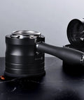54mm Espresso Portafilter Holder And Tamper Stand With Non Slip Base For Aluminum Alloy 54mm Espresso Machines Black Fits Most Home